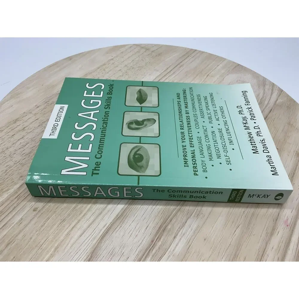 Messages The Communication Skills Book 3rd Edition Self-Help Paperback‎ McKay
